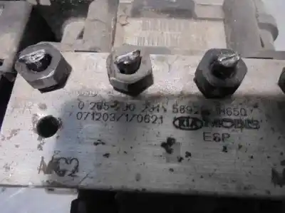 Second-hand car spare part abs for kia cee´d 1.6 crdi cat oem iam references 589201h650  0265230231