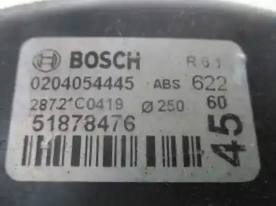 Автозапчастина б/у гальмівний серво для fiat fiorino 1.3 16v jtd cat посилання на oem iam 51878476  0204054445
