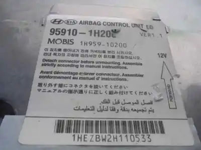 Peça sobressalente para automóvel em segunda mão centralina de airbag por kia cee´d 1.6 crdi cat referências oem iam 959101h200  1h95910200