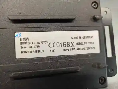 Second-hand car spare part electronic module for bmw serie 7 (e38) 725tds oem iam references 84118370753  