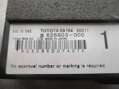 Peça sobressalente para automóvel em segunda mão módulo eletrônico por lexus gs (gs/us/ws19) 3.0 v6 24v cat referências oem iam 8978430011  