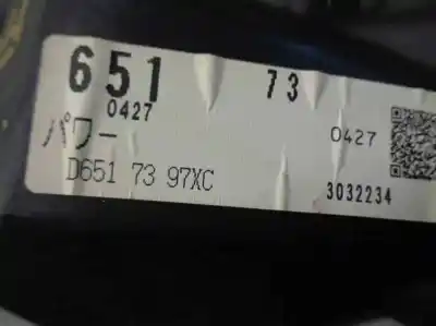 Second-hand car spare part rear left window regulator for mazda 2 (de_, dh_) 1.3 (de3fs) oem iam references   