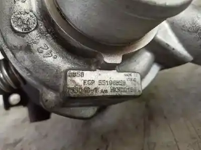 Peça sobressalente para automóvel em segunda mão turbocompresor por saab 9-3 combi (e50) 1.9 d referências oem iam 55196859  7550461
