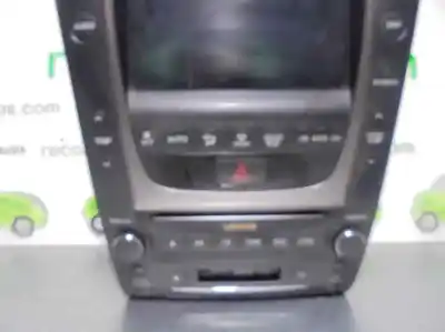 Peça sobressalente para automóvel em segunda mão display gps / multimídia por lexus gs (gs/us/ws19) 3.0 v6 24v cat referências oem iam 8612030b00  
