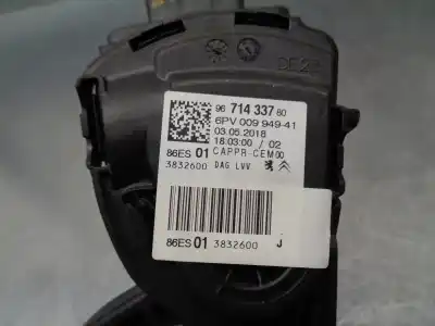 Second-hand car spare part accelerator pedal for citroen c4 cactus 1.2 thp 110 oem iam references 9671433780  6pv000994941