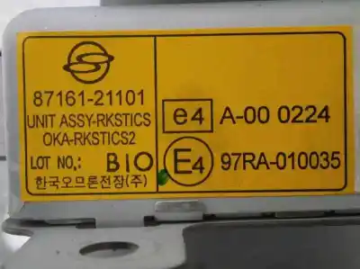 Second-hand car spare part ecu engine control for ssangyong rodius xdi oem iam references 8716121101  97ra010035