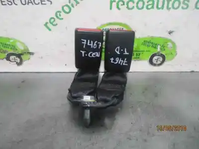 Second-hand car spare part right rear seat belt buckle for dacia sandero 0.9 tce cat oem iam references 1c0121207c