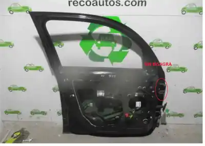 Автозапчасти б/у левая передняя дверь за citroen c3 picasso (sh_) 1.6 hdi 90 ссылки oem iam 9002as  