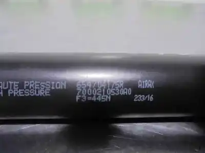 Peça sobressalente para automóvel em segunda mão amortecedor do capô por dacia dokker monospace (ke_) 1.5 dci (keaj keah) referências oem iam 654704175r  