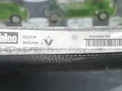 İkinci el araba yedek parçası klima kondenser / radyatör için renault kangoo (f/kc0) authentique 4x4 oem iam referansları 8200086193a 869349nc valeo 