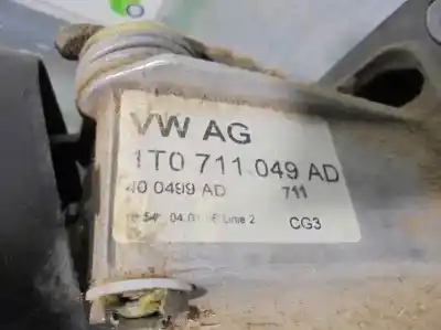 Автозапчасти б/у рычаг переключения передач за volkswagen caddy ka/kb (2k) 1.9 tdi (bsu) ссылки oem iam 1t0711049ad  1k0711061a