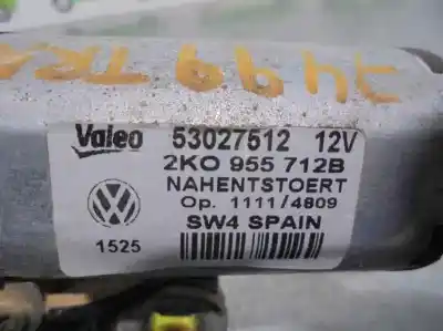 Автозапчасти б/у мотор заднего стеклоочистителя за volkswagen caddy ka/kb (2k) 1.9 tdi (bsu) ссылки oem iam 2k0955712b  53027512
