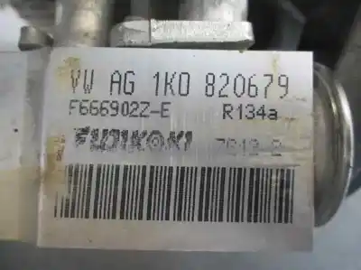 Автозапчасти б/у испаритель кондиционера воздуха за volkswagen caddy ka/kb (2k) 1.9 tdi (bsu) ссылки oem iam 1k0820679  f666902ze