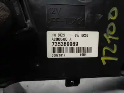 Автозапчастина б/у контроль опалення / кондиціонації для lancia ypsilon (101) 1.4 16v oro (10.2006->) посилання на oem iam 735369969  
