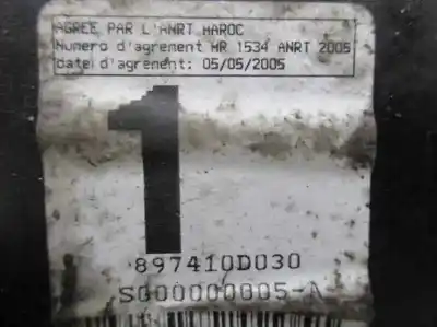 Автозапчастина б/у електронний модуль для toyota yaris (_p9_) 1.3 vvt-i (scp90_) посилання на oem iam 897410d030  sg00000005a