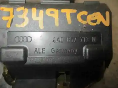 Автозапчастина б/у центральний задній ремін безпеки для audi a8 (d2) 2.8 посилання на oem iam 4a0857713  