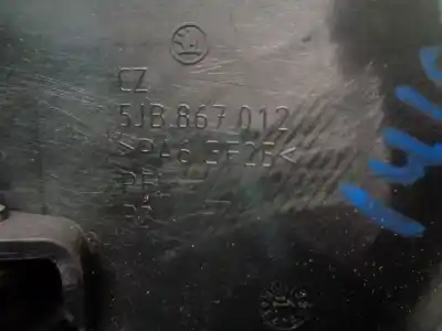 Автозапчастина б/у усередині передня права ручка для skoda rapid 1.2 8v tsi посилання на oem iam 5jb867012  