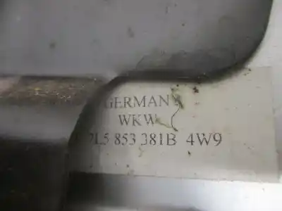 Автозапчастина б/у ліве задне скорівне скло для porsche cayenne (typ 9pa) s посилання на oem iam 7l5845297 saint-gobain sekurit - cesta 12 campa 43r-001025