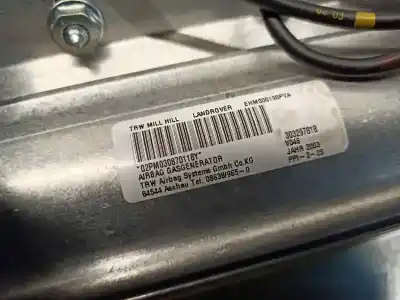 Автозапчасти б/у подушка безопасности передняя правая за land rover range rover (lm) 3.0 td6 ссылки oem iam ehm000190pva  30341967a