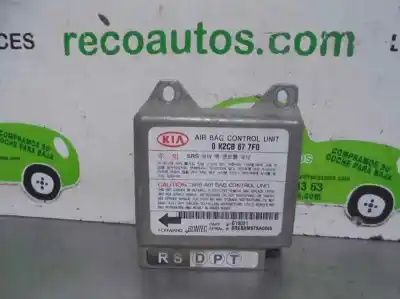 Second-hand car spare part airbag control unit for kia carens 1.8 monovolumen oem iam references 0k2fe677f0