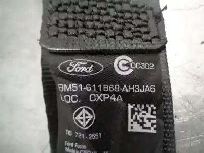 Автозапчасти б/у задний правый ремень безопасности за ford focus iii turnier 1.5 tdci ссылки oem iam bm51611b68ah3ja6  34068894