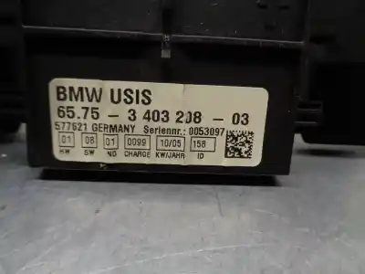 Peça sobressalente para automóvel em segunda mão módulo eletrônico por bmw x3 (e83) 2.0d referências oem iam 65753403208  