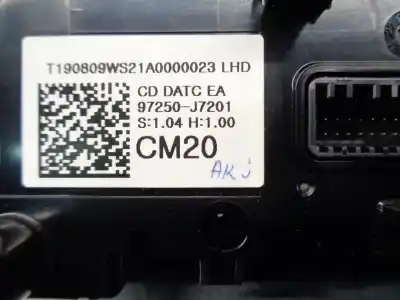 Автозапчастина б/у клімат-контроль для kia xceed 1.4 tgdi cat посилання на oem iam 97250j7201  
