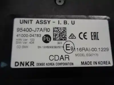 Second-hand car spare part electronic module for kia xceed 1.4 tgdi cat oem iam references 95400j7ar0  