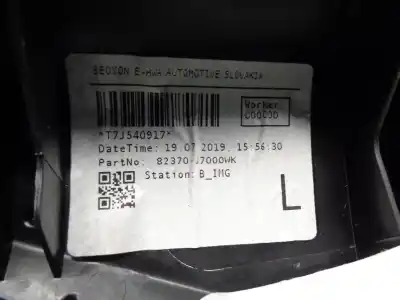 Peça sobressalente para automóvel em segunda mão forra / revestimento da porta dianteira esquerda por kia xceed 1.4 tgdi cat referências oem iam 82350j7000  82301j7120