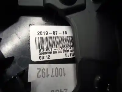 Second-hand car spare part left rear door trim for kia xceed 1.4 tgdi cat oem iam references 83301j7842  83350j7800