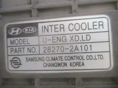 Peça sobressalente para automóvel em segunda mão intercooler por kia cerato 1.5 crdi referências oem iam 282702a101  