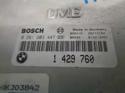 Second-hand car spare part ecu engine control for bmw serie 3 compacto (e36) 1.6 cat oem iam references 1429760  0261203447