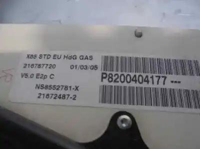 Second-hand car spare part dashboard for renault clio ii fase ii (b/cb0) 1.5 dci diesel 101 cv / 74 kw oem iam references p8000404177  216787720