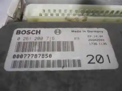 Second-hand car spare part ecu engine control for lancia y10 1.1 cat oem iam references 0261200716  77787850