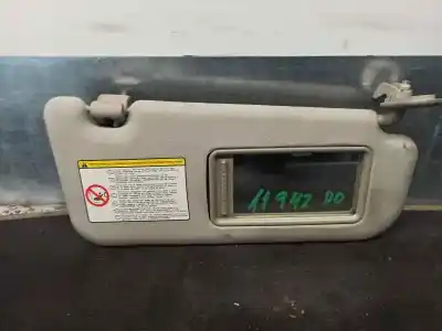 Peça sobressalente para automóvel em segunda mão para-sol direito por kia rio iii (ub) 1.1 crdi referências oem iam 852021w150dcm