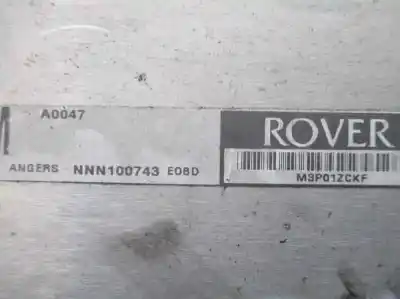 Автозапчасти б/у блок управления двигателем за mg mg zr (f/rf) 1.4 16v cat ссылки oem iam nnn100743  m3p01zckf
