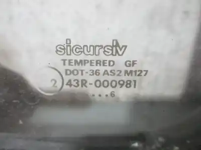 Pezzo di ricambio per auto di seconda mano finestrino posteriore destro per land rover defender (ld) 2.5 tdi riferimenti oem iam alr5080 cesta-11 43r000981