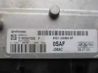 Автозапчасти б/у блок управления двигателем за ford fiesta vi (cb1, ccn) 1.25 ссылки oem iam 8v2112a650sf  s180047002f