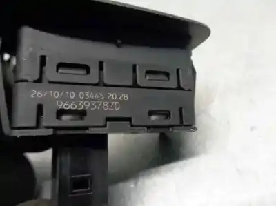 Peça sobressalente para automóvel em segunda mão botão / interruptor elevador vidro traseiro esquerdo por citroen c4 picasso i monospace (ud_) 1.6 hdi referências oem iam 96639378zd  