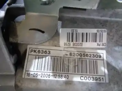 Автозапчастина б/у коробка передач для renault espace iv (jk0) 2.0 16v turbo посилання на oem iam pk6363 8200562309 c003951