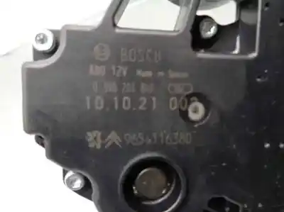 Автозапчастина б/у двигатель заднього склоочисника для citroen c4 picasso i monospace (ud_) 1.6 hdi посилання на oem iam 9654116380  