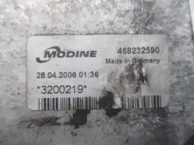 Second-hand car spare part intercooler for fiat panda (169) 1.3 16v jtd dynamic oem iam references 468232590  3200219