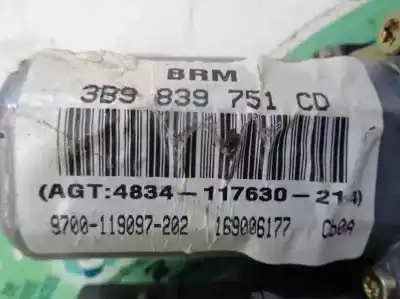 Second-hand car spare part rear left window motor for volkswagen passat variant (3b5) 1.8 20v turbo oem iam references 3b9839751  