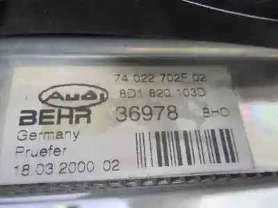 Автозапчасти б/у испаритель кондиционера воздуха за volkswagen passat variant (3b5) 1.8 20v turbo ссылки oem iam 8d1820103d  36978