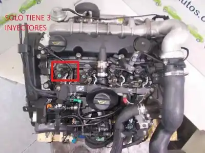 Gebrauchtes Autoersatzteil KOMPLETTER MOTOR zum PEUGEOT 307 BREAK / SW (S1)  OEM-IAM-Referenzen RHS 10DYPS 