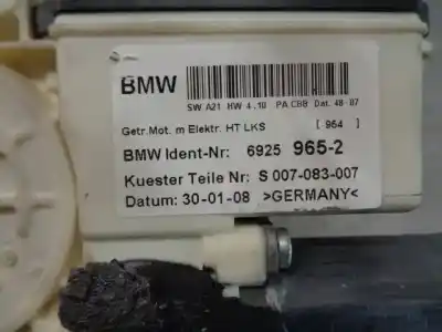 Second-hand car spare part rear left window motor for bmw x3 (e83) 2.0 sd oem iam references 69259652  