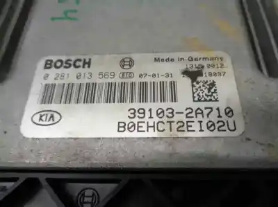 Second-hand car spare part ecu engine control for kia cee´d 1.6 crdi cat oem iam references 391032a710  0281013569