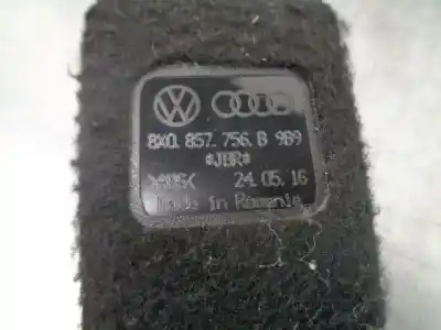 Peça sobressalente para automóvel em segunda mão chicote / encaixe cinto segurança por audi a1 (8xk) adrenalin referências oem iam 8x0857756b  2 pin