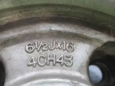 Автозапчастина б/у шина для renault scenic (ja..) 1.9 dci authentique посилання на oem iam 8200084250 aluminio 10p r1661/2jx164ch43