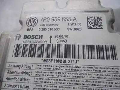 Автозапчасти б/у блок управления подушками безопасности за porsche cayenne (92a) 3.0 diesel ссылки oem iam 7p0959655a  0285010533